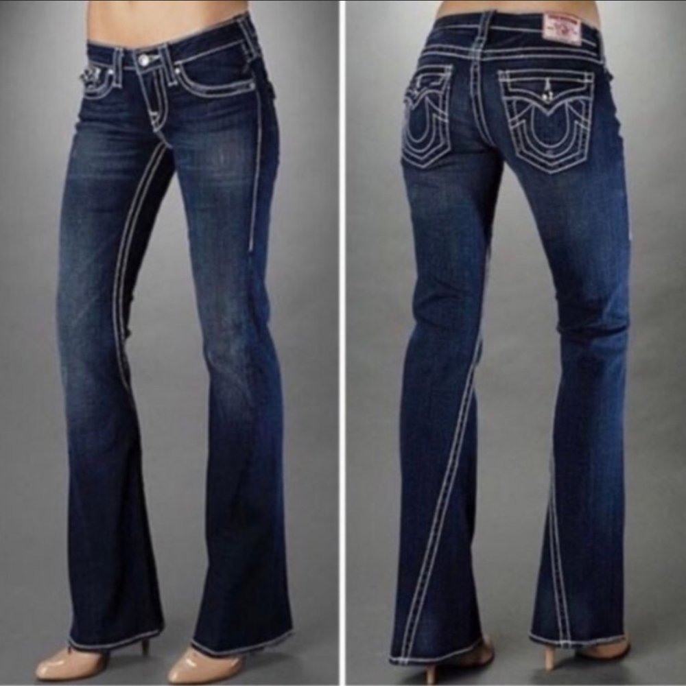 True Religion Disco Joey Big T jeans, size 28 - Picture 8 of 8